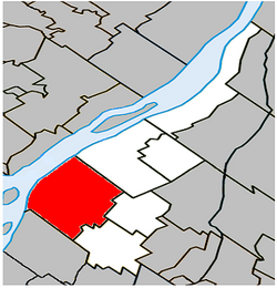 Varennes Quebec location diagram